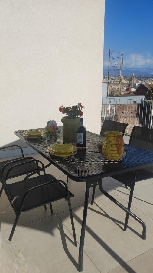 Attico Sul Porto Di Catania E Vista Vulcano Eksteriør bilde